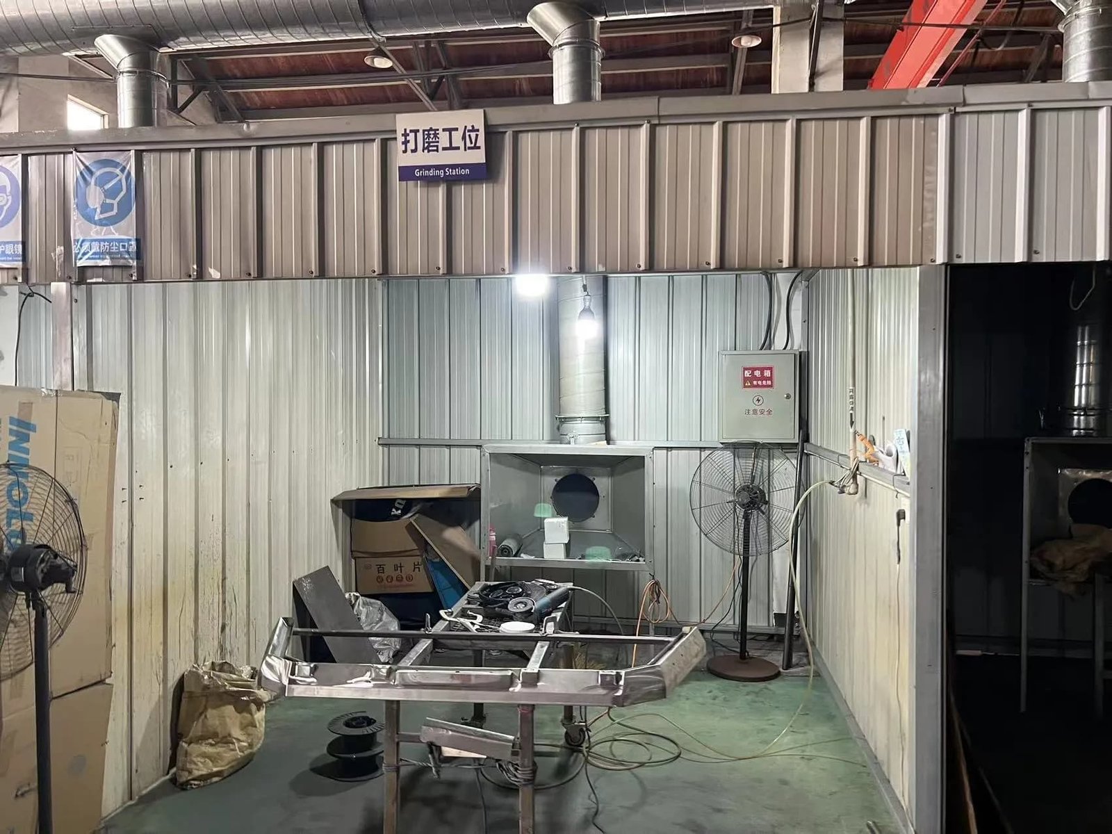 Roveroll factory manufacturing floor for OEM overlanding products