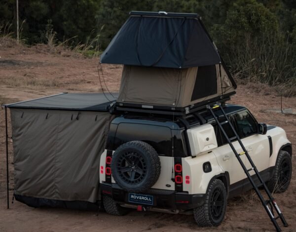 TRI-CLAM HARD SHELL ROOF TOP TENT - Image 4