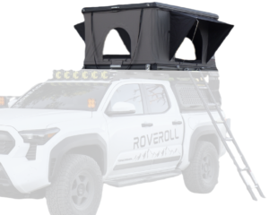 E-commerce image of the Roveroll ALUMINUM SHELL POP-UP ROOF TOP TENT mian view