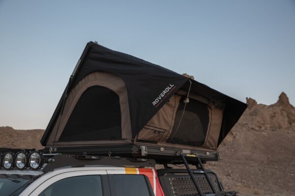 ALUMINUM SIDE OPENING HARD ROOF TOP TENT