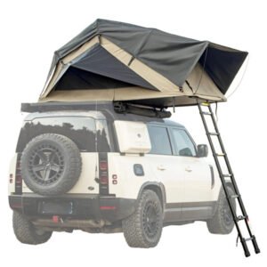 Main e-commerce image of ROVEROLL Soft Shell Roof Top Tent on white background