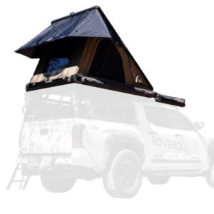 Main view of Roveroll Tri-Clam Hard Shell Roof Top Tent