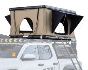 zion aluminum shell pop up roof top tent