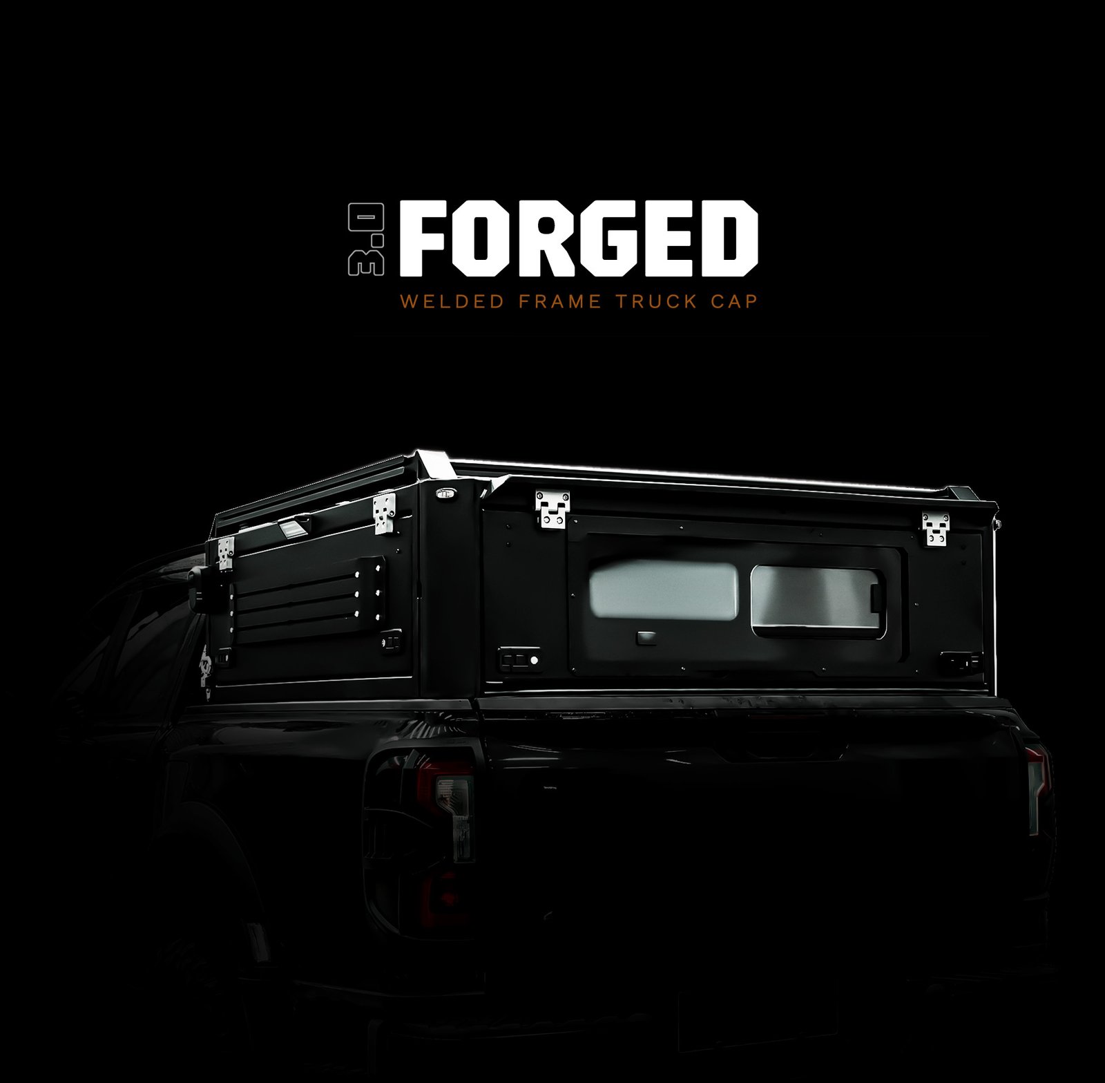 forgedwelded frame truck cap