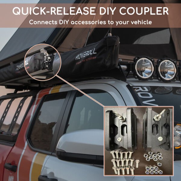 ALUMINUM QUICK-RELEASE MOUNTING BRACKET - Image 5